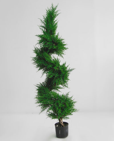 1127-090 Cupressus Spiral Tree 90cm, 1127-120 Cupressus 120cm